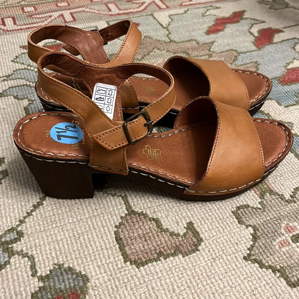 Cute wooden heels